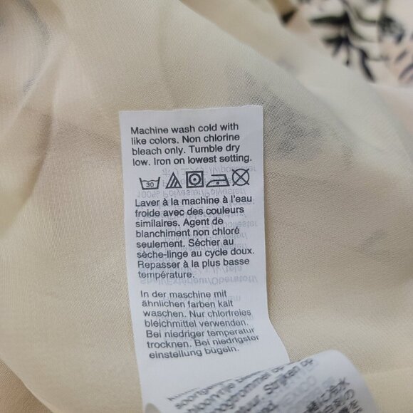 Madewell Women T Back Floral Halter Neck Midi Dress Size 14 Painted Blooms Pink - Picture 10 of 15